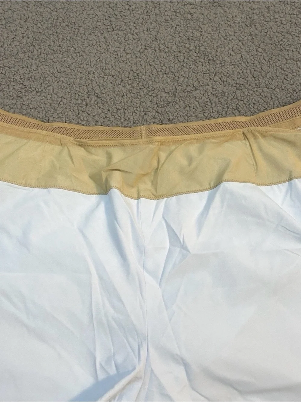 The North Face Mens Light Range Running Shorts XXL Blue Khaki 4 Inch Athletic